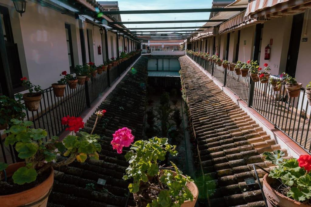 Apartamento Con Encanto En Patio Sevillano Esterno foto